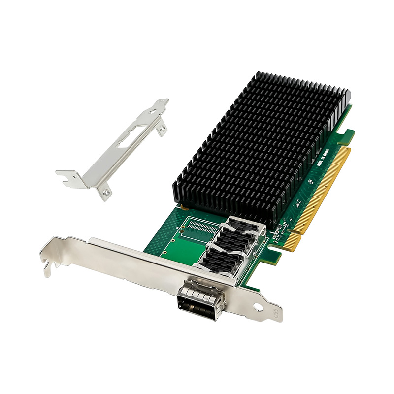 100Gbe Qsfp28 Network Card - Tarjeta controladora PCIe 4.0 x16 con