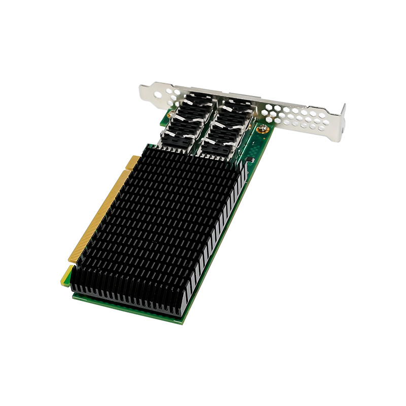 Tarjeta controladora PCIe4.0 X - 100Gbe Qsfp28 Network Card reseña y precio